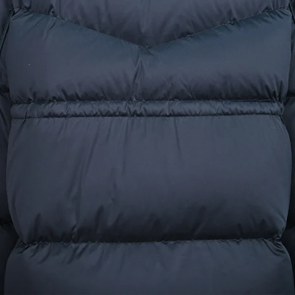 Black Belted Short Hooded Down Jacket - Image 5