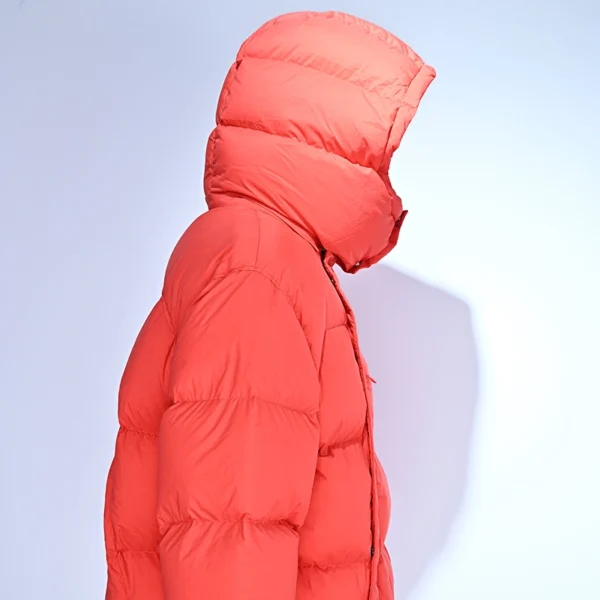 Boys’ Thick Red Hooded Down Jacket - Image 3