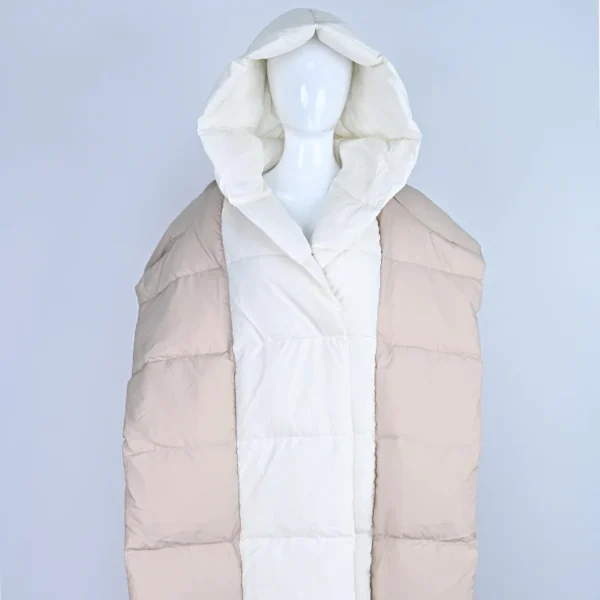 Two-in-One Layered Look Down Jacket - Image 2