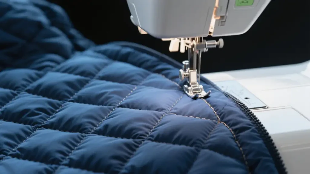 how down jackets are made
